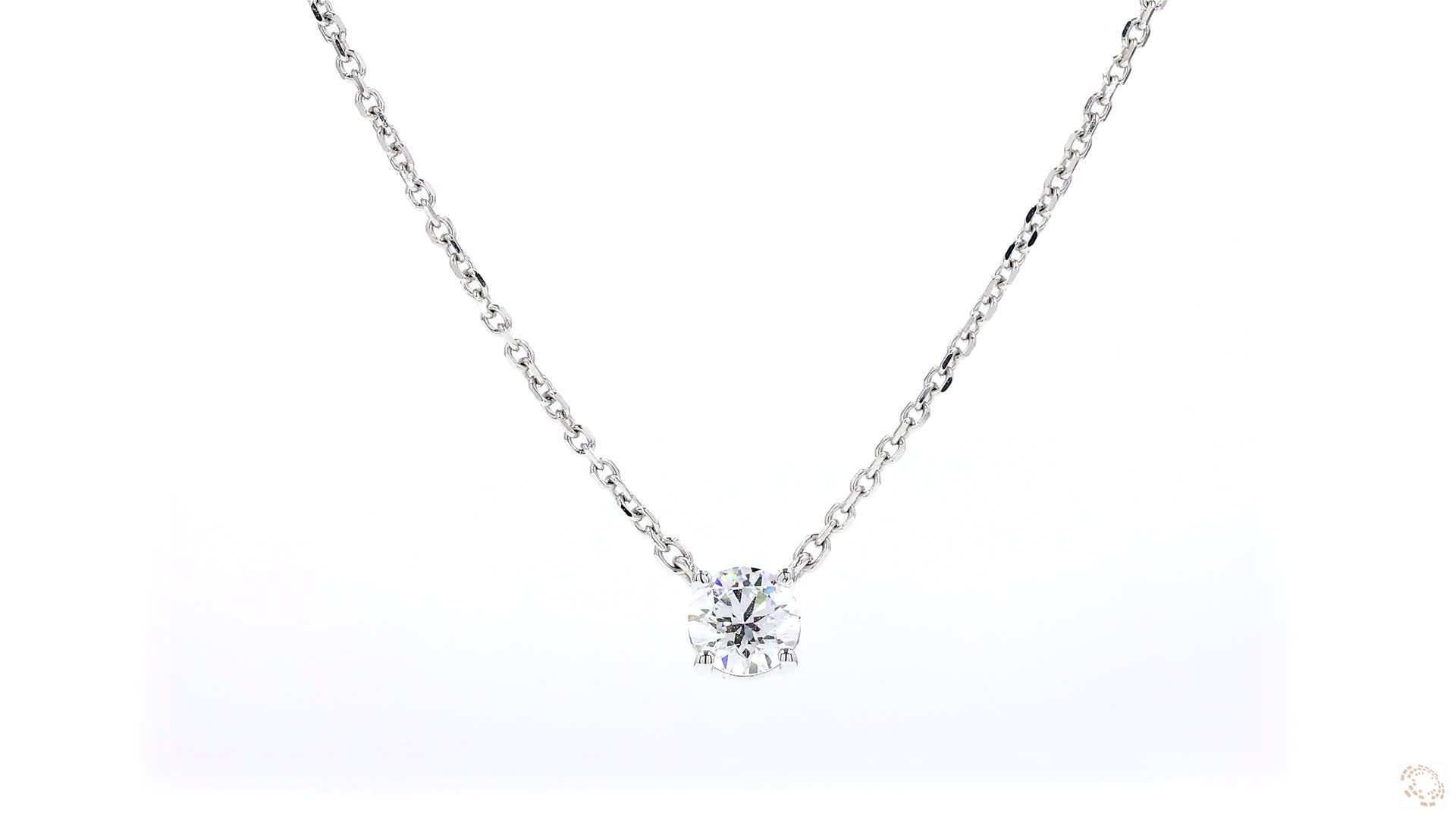 Lab Grown Diamond Pendants & Necklaces