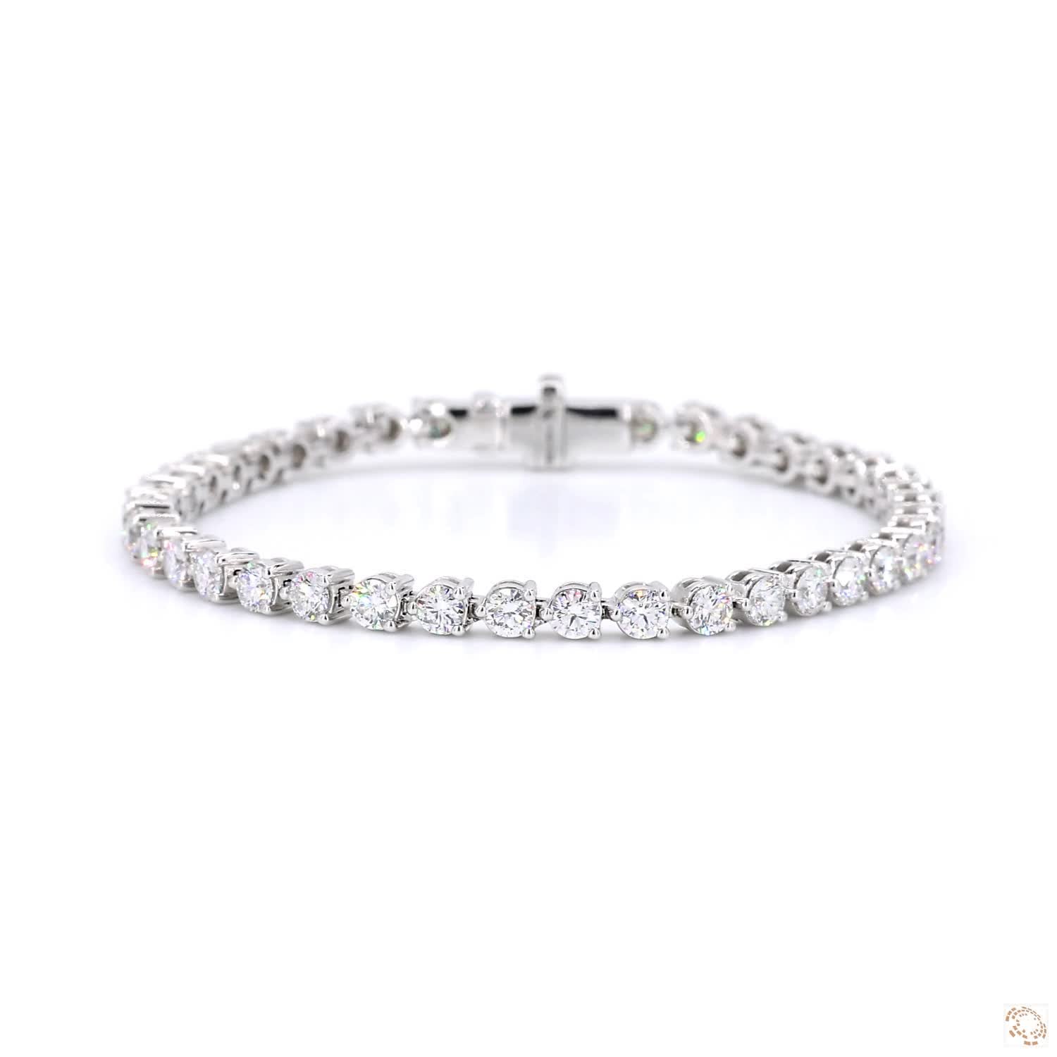 3-Prong Diamond Tennis Bracelet  (4 ct. tw.)