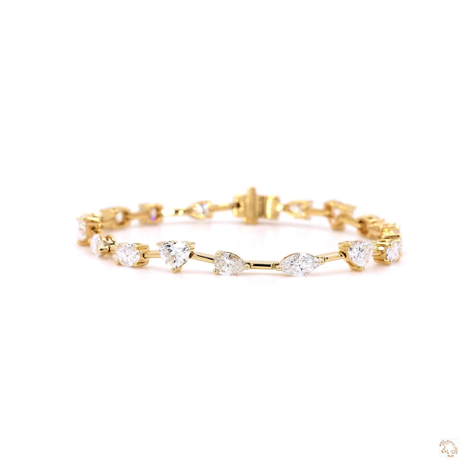 Multi-Shape Diamond Bracelet (4.3 tcw)