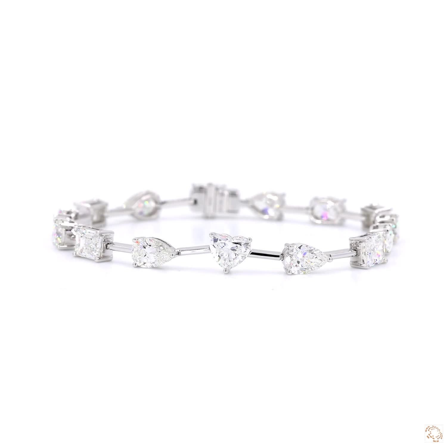 Multi-Shape Diamond Bracelet (8 tcw)