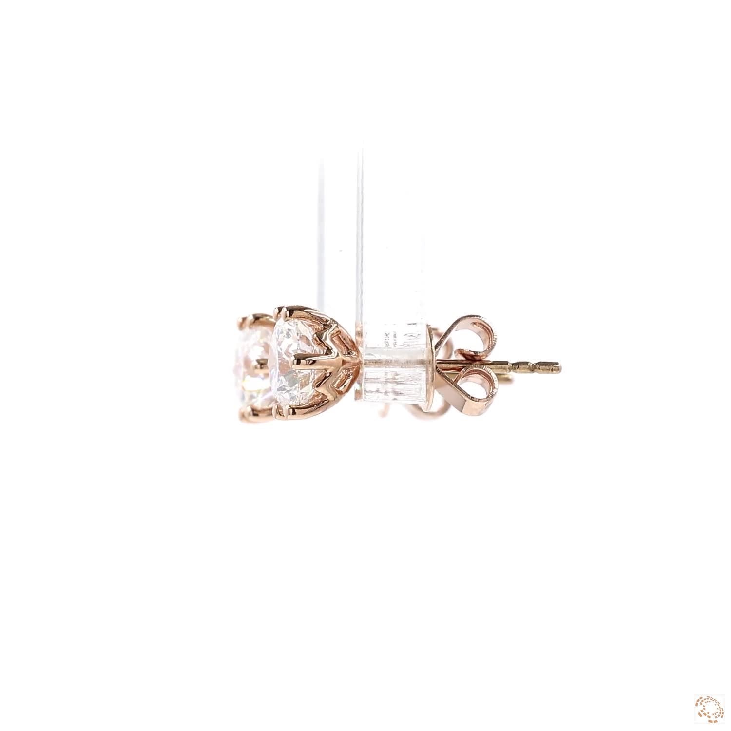 6-Prong Diamond Stud Earrings (1 ct. per diamond)