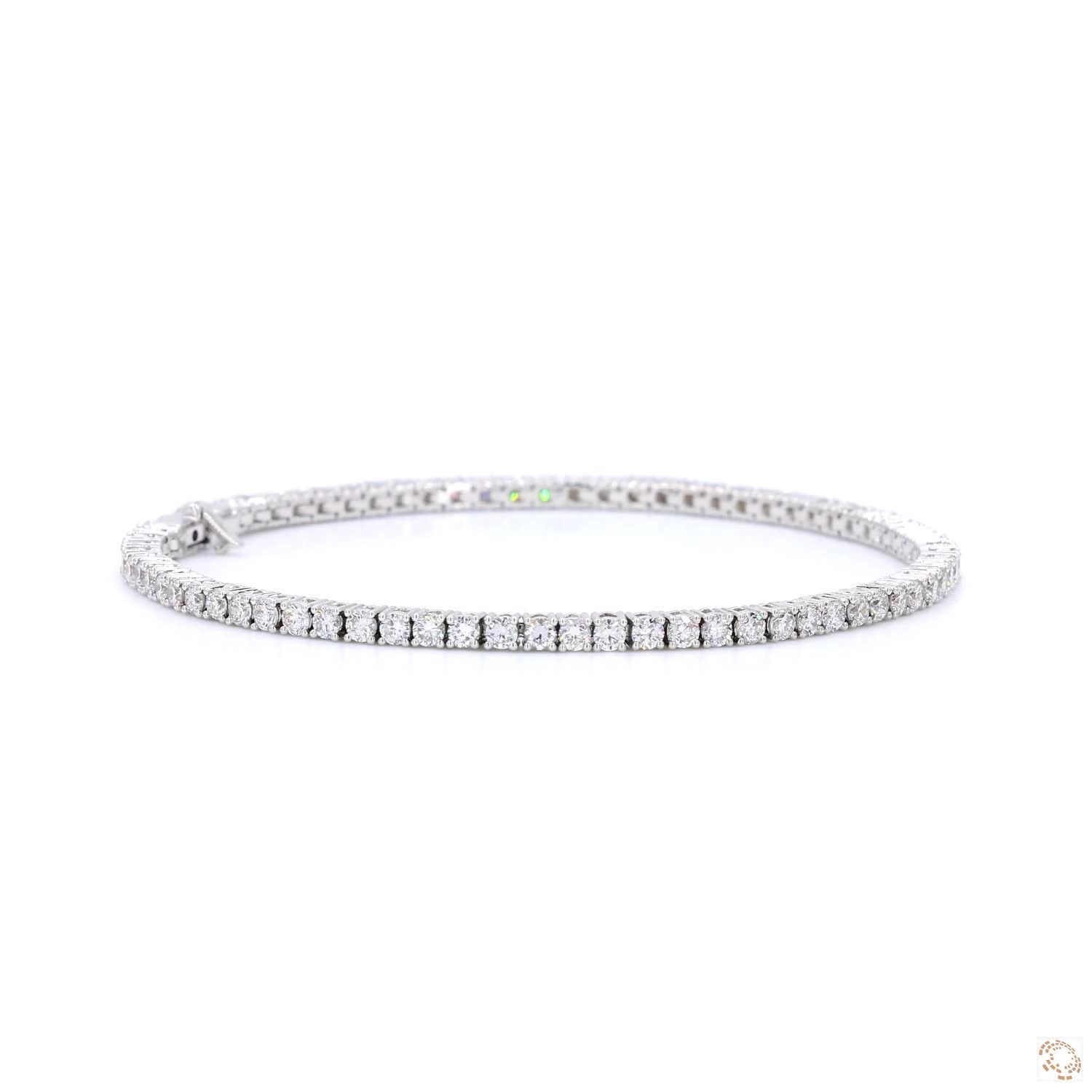 Classic 4 Prongs Diamond Tennis Bracelet (2.5 ct. Avg tw.)