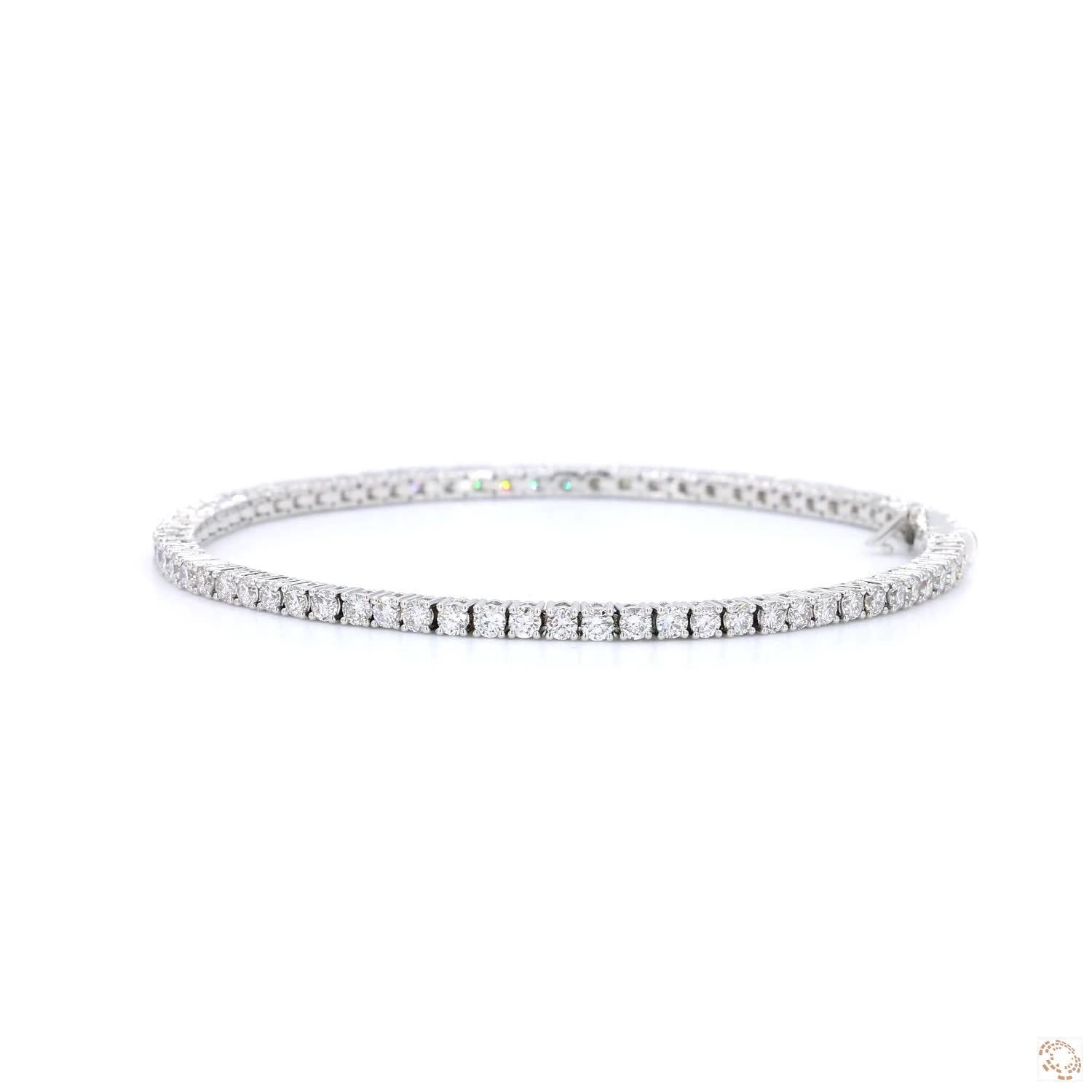 Classic 4 Prongs Diamond Tennis Bracelet (2.5 ct. Avg tw.)