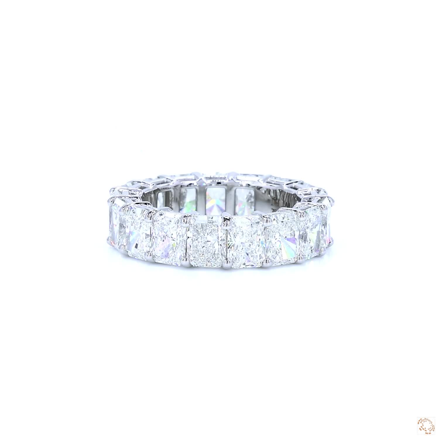Radiant Diamond Eternity Band (0.50 per diamond)
