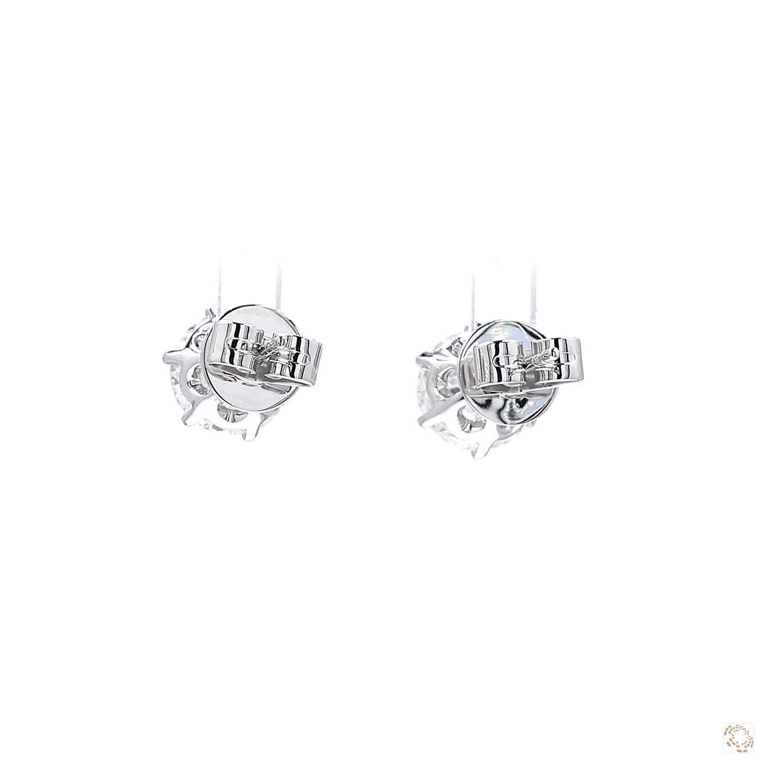 6-Prong Diamond Stud Earrings (1.5 ct. per diamond)