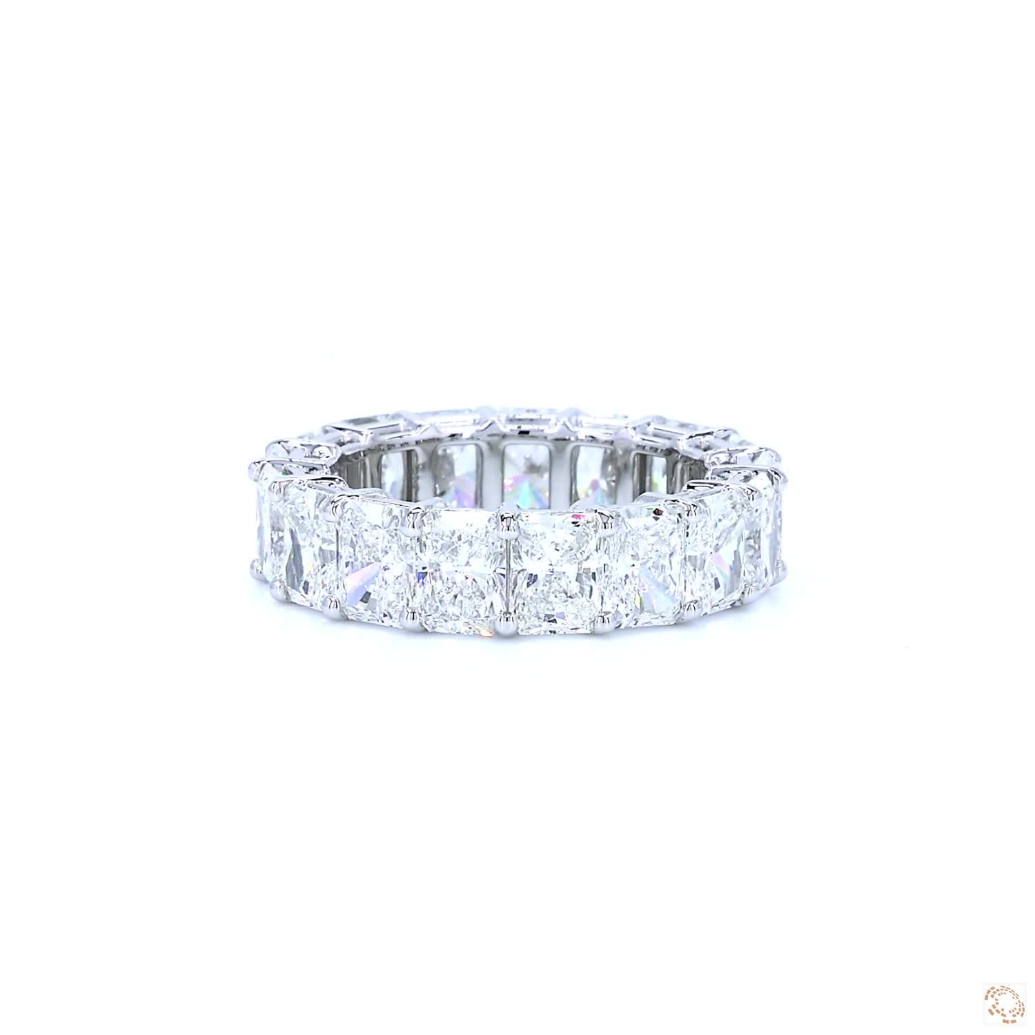 Radiant Diamond Eternity Band (0.50 per diamond)