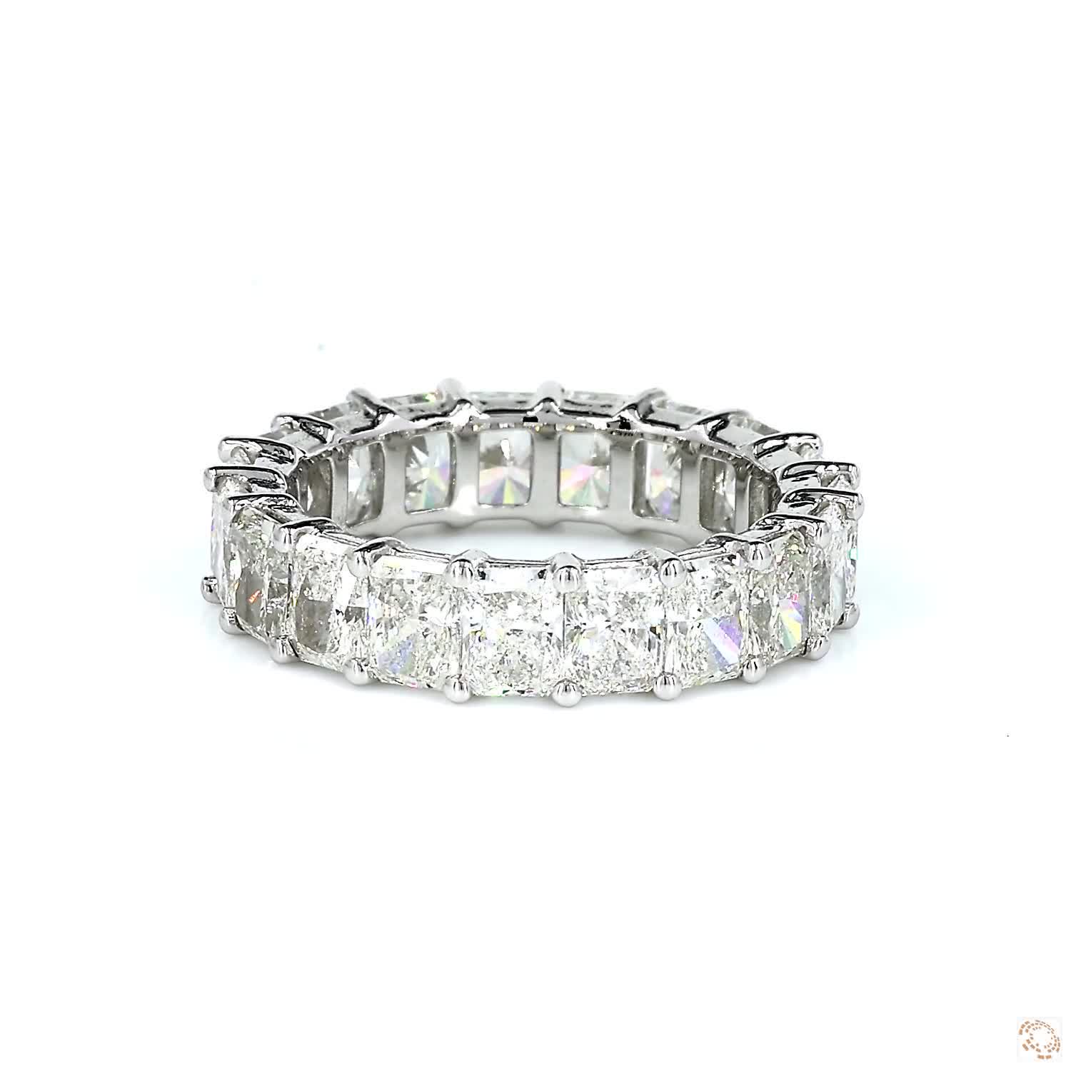 Radiant Diamond Eternity Low Setting Band (0.20 per diamond)
