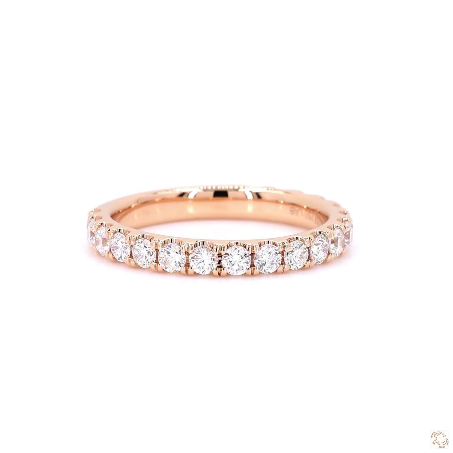 3/4 Low Set Diamond Eternity Ring (0.05 ct per diamond)