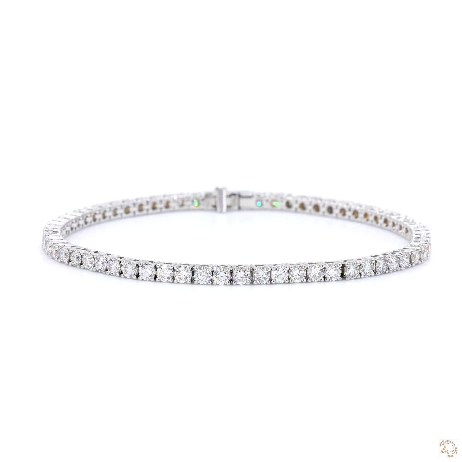 Classic 4 Prongs Diamond Tennis Bracelet  (3.20 ct. tw.)