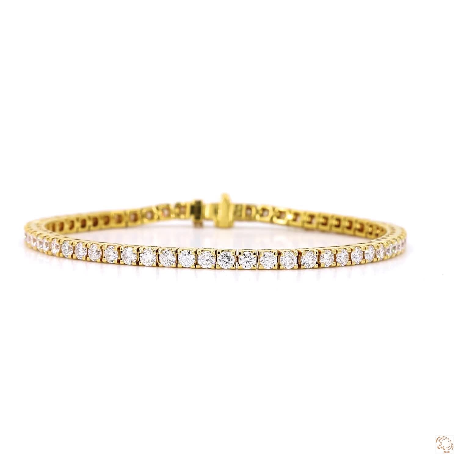 Classic 4 Prongs Diamond Tennis Bracelet  (3.20 ct. tw.)
