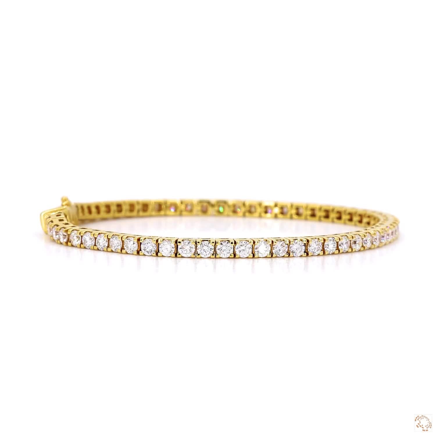 Classic 4 Prongs Diamond Tennis Bracelet  (3.20 ct. tw.)
