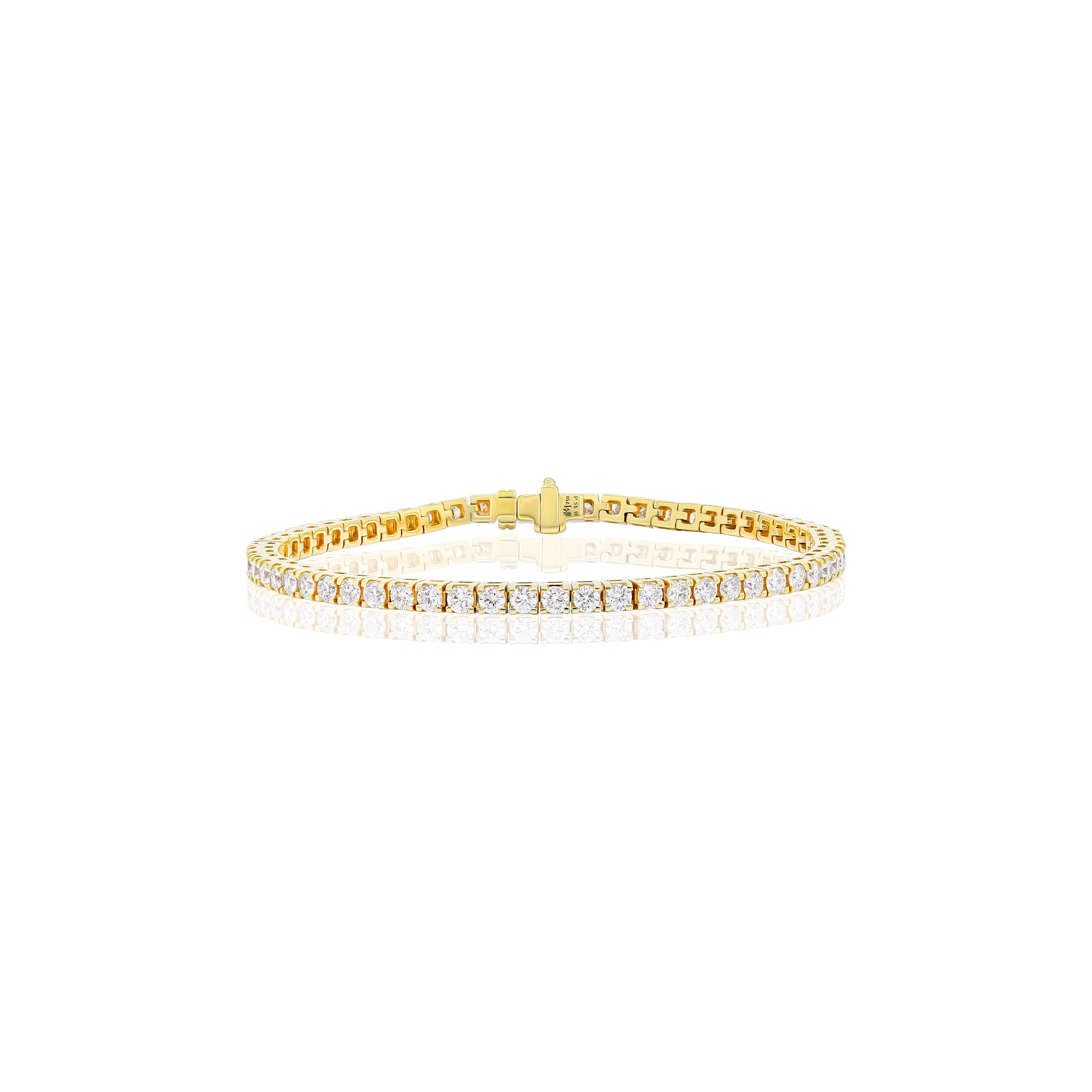 Classic 4 Prongs Diamond Tennis Bracelet  (3.20 ct. tw.)