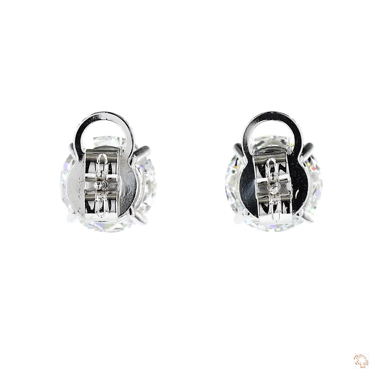 4-Prong Diamond Stud Earrings (3 ct. per diamond)