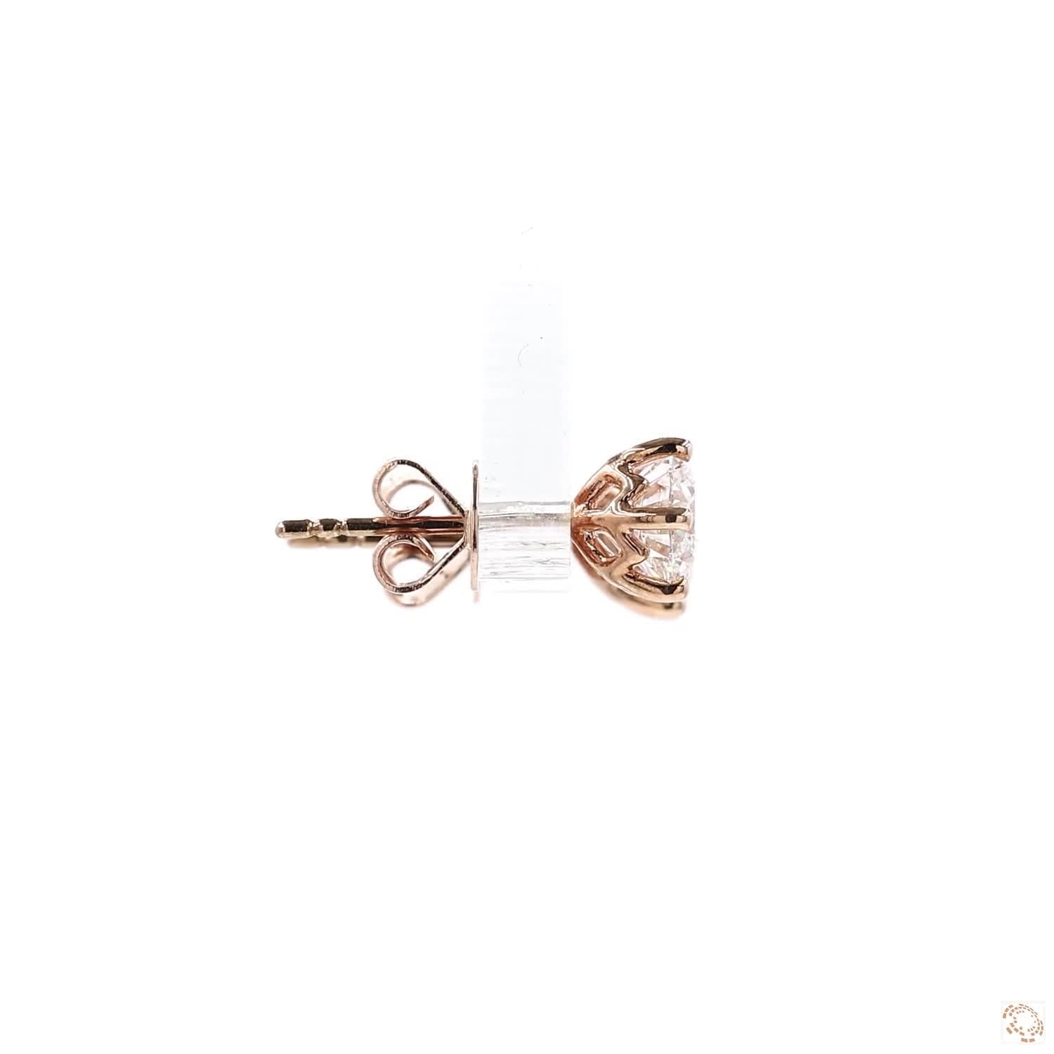 6-Prong Diamond Stud Earrings (1 ct. per diamond)