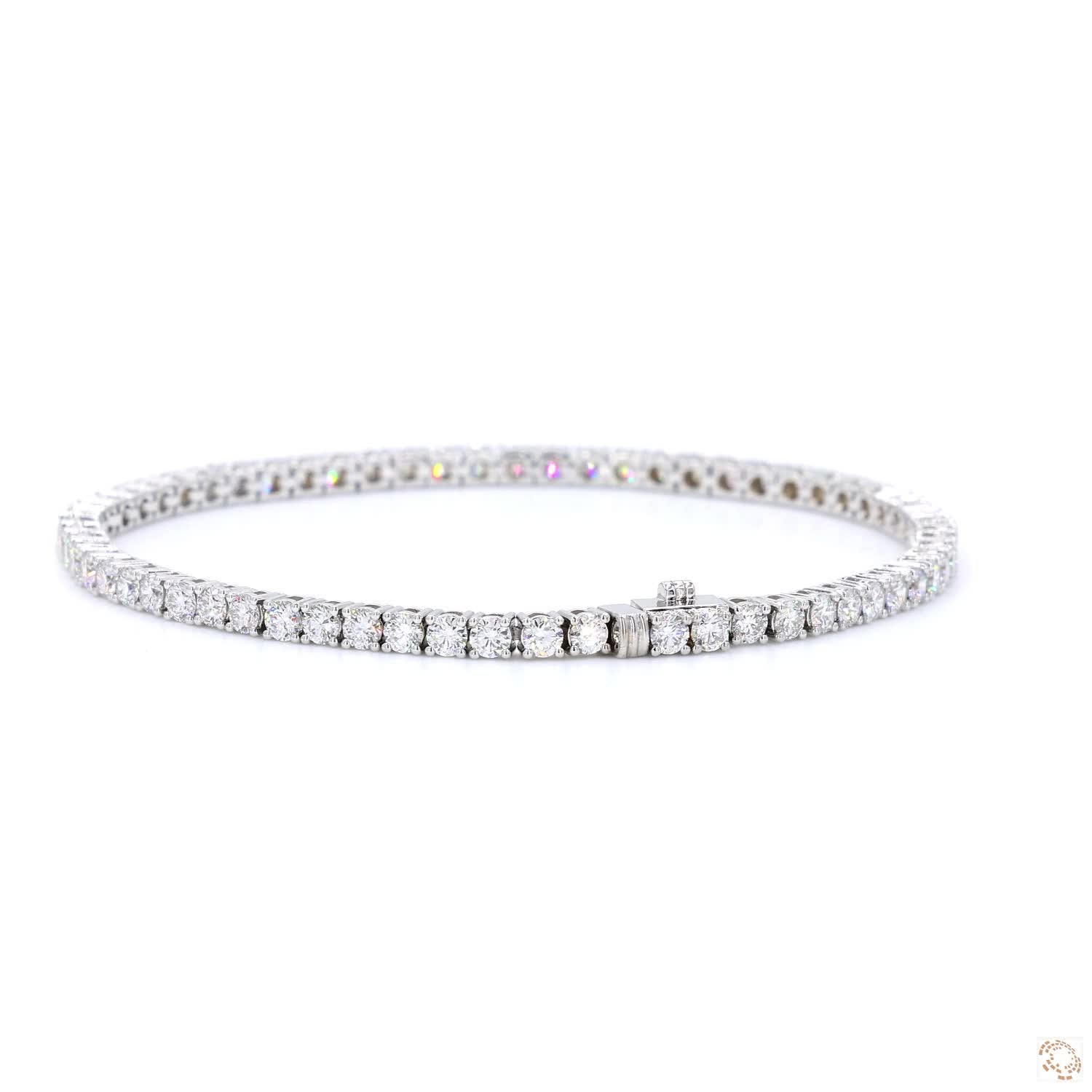 Classic 4 Prongs Diamond Tennis Bracelet  (3.20 ct. tw.)